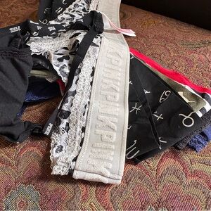 PINK Victoria's Secret Bundle Small Thongs